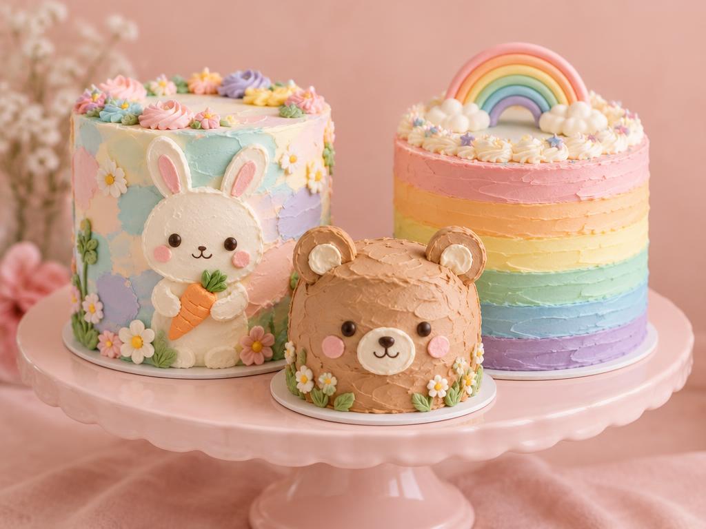 40 Diseños de Pasteles Temáticos Infantiles